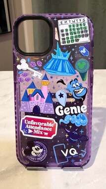 Get It Creations Disney Magic Key Passholder Inspired Purple iPhone 13 Case